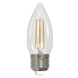 Bulbrite 776862 LED4B11/27K/FIL/E26/3 4.5W LED B11 2700K FILAMENT FULLY COMPATIBLE DIMMING