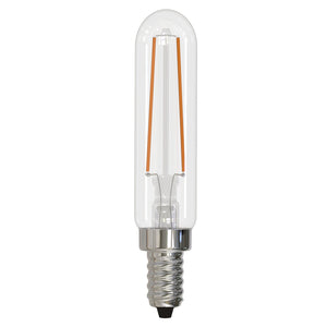 Bulbrite 776880 LED2T6/27K/FIL/E12/3 2.5W LED T6 2700K FILAMENT E12 FULLY COMPATIBLE DIMMING