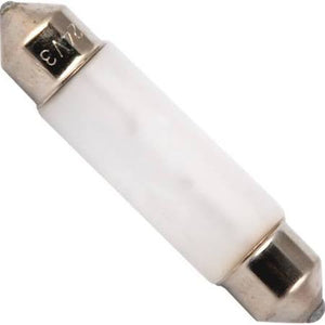 Bulbrite 715634 - 3 Watt Halogen  T3.25 Festoon Base  /Xenon Frost