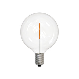 Bulbrite 776786 LED1G16/27K/FIL/PL 0.7W G16 E12 Clear