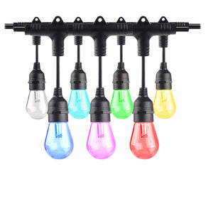 Bulbrite 814361 STRING18/36FT/24IN/SMART/BLACK/LED 16W N/A N/A Smart String Light