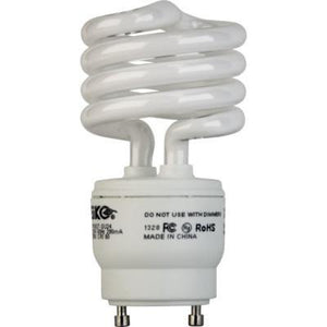 Mini Spiral Compact Fluorescent Bulb - GU24 Twist & Lock Base - 13W, 18W, 23W - EIKO