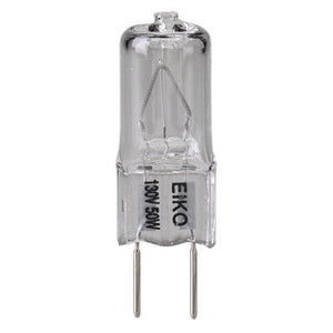 Replacement for EIKO 00317 JCD130V50WG8 130V 50W T4 G8 Base Halogen