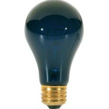 Satco S3920 75A19/BLB 75A A19 Blacklight Incandescent