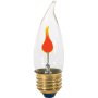 Satco S3657 3 Watt CA-10 Flicker Flame E26 Medium
