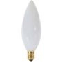Replacement for Satco S3289 40B9.5/W Candelabra 40W Incandescent E12 Torpedo White - NOW LED S21269