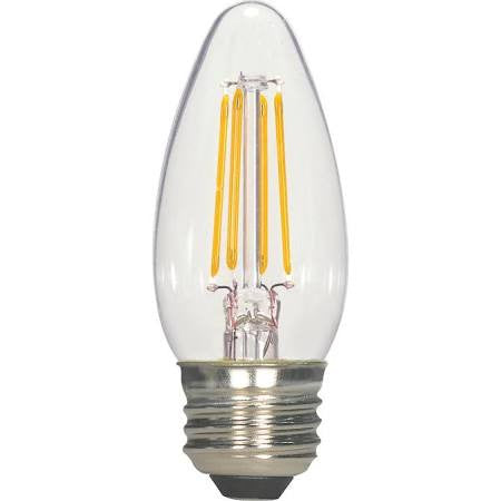 Satco S9569 4.5W ETC/LED/27K/120V 4.5W C11 Filament Medium Base LED Light Bulb - NOW S21284