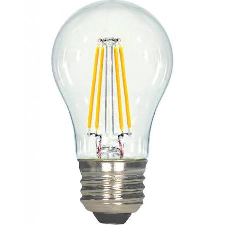 Replacement for Satco S9560 4.5A15/CL/LED/E26/27K/120V LED A15 120 Volts 4.5 Watts Medium 2700K - NOW S12401
