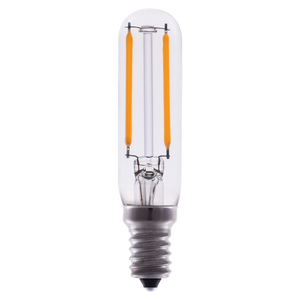 Eiko 09865 LED2WT6E12/FIL/827-DIM-G7 LED Advantage Filament T6 320 Deg, 2W 120lm Dimmable 80CRI 2700K E12 120V