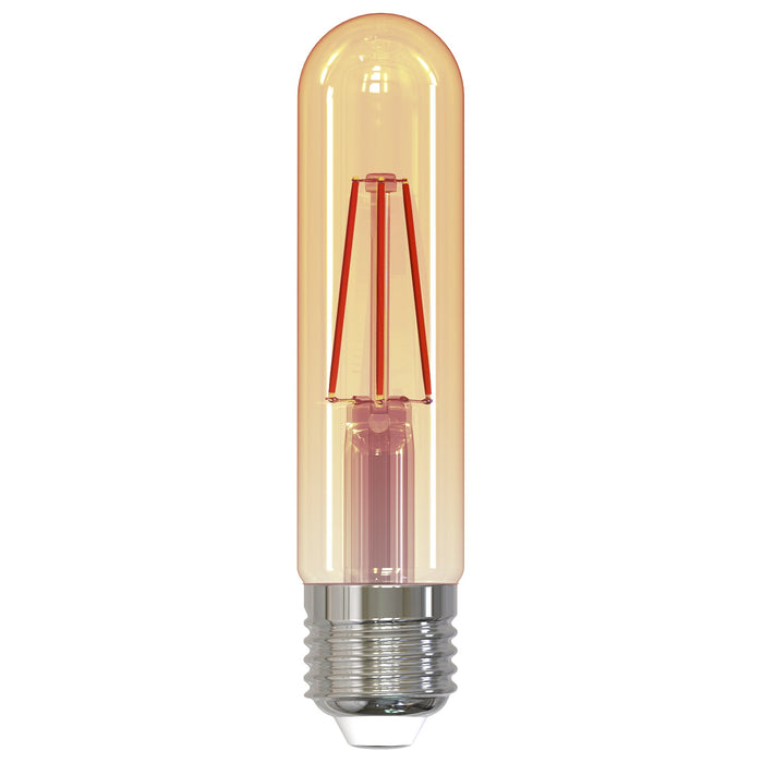 Bulbrite 776908 LED3T9/21K/FIL-NOS/3 3W LED T9 2100K FILAMENT NOSTALGIC E26 FULLY COMPATIBLE DIMMING