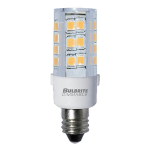 Bulbrite 770592 LED4E11/27K/120/D 4.5W LED E11 CLEAR 2700K 120V DIMMABLE