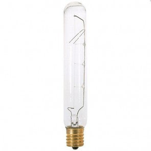 Satco S3709 25T6.5/CL/E17/130V 25 Watt 130 Volt Frost T6 1/2 Intermediate E17 Bulb