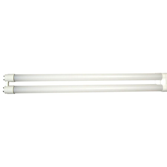 Glass T8 1-5/8 inch UBend DLC 1800lm 11.5W G7 Bi-Pin 3500K 80+CRI Non-Dimmable Direct Replacement