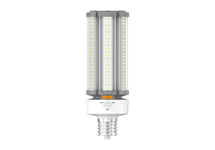 EIKO 12716 LPS63CC/8FCCT/U/EX39 LED HID Corn Cob 63/54/45W 9135LM 80CRI 30/40/50K 120-277V EX39