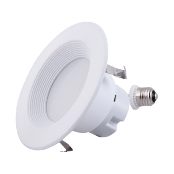 Eiko 11571 RDR4/10W/9CCT5/120DTWHB Res Downlight Retro 4IN 800LM 10W 90CRI 27/30/35/40/50K 120V DIM White Trim Baffle