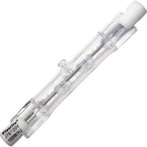 Satco S3146 100T3Q/CL/S 78MM 100W 120V R7S Double Ended Halogen
