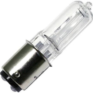 Replacement for Plusrite 3465 JD75/CL/BA15d 75W BA15d Clear Halogen Double Contact