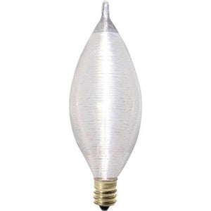 Bulbrite 430140 40C11A 40W C11 Amber E12 Candelabra 130V
