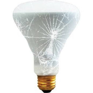 Replacement for Bulbrite 280465 65BR30/TF Shatter Resistant 65W Reflector BR30 Bulb