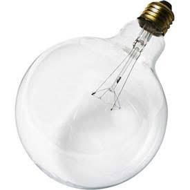 Satco S3011 40G40 40W 120V Globe G40 Clear E26 Base