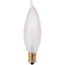 Replacement for Satco A3663 60CA10/F 60W Incandescent Candelabra Base Frost 130V - NOW LED