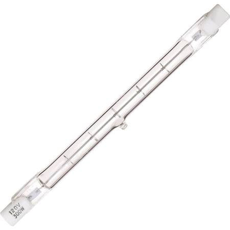 Satco S3104 300T3Q/CL/L 118MM 300W 120V R7S Double Ended Halogen