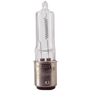 Replacement for Eiko 49604 Q150CL/DC-120V 120V 150W T-4 DC Bayonet Base (ETC) Halogen