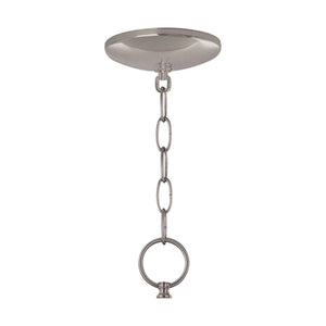 Satco 25-1403 Convertible Pendant Hardware; For SF76/433; Brush Nickel Finish