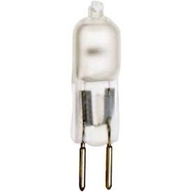Satco S1908 10 Watt Frosted Bi Pin Lamp T3 Halogen