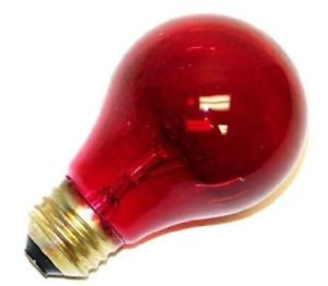 Bulbrite 105725 25A/TR Transparent Red Bulb