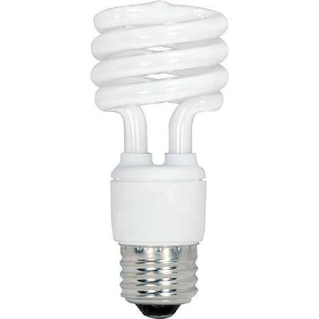 Satco S7268 13T2/E26/2700K/12V 13 watt 12 volt T2 Medium Screw Base 2700K Soft White CFL