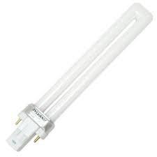 Sylvania 20484 CF9DS/827/ECO 9 Watt 2pin Single Tube Compact Fluorescent 2700K