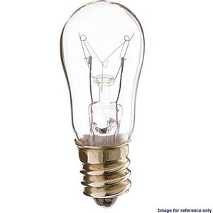 Satco S4567 3S6/5 3W 130V S6 Clear E12 Candelabra Base