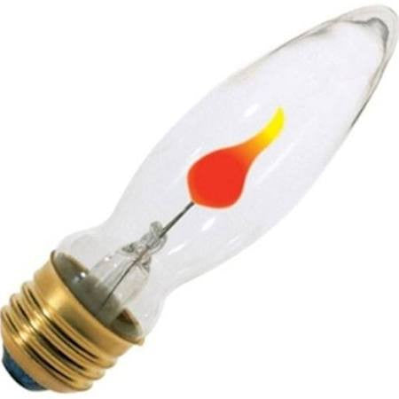 Satco S3660 3CA9 Flicker 3W Medium Base