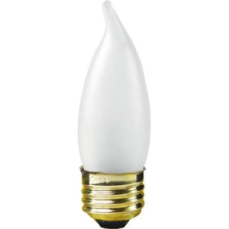 Satco S3267 25CA10/F 25W Medium Base Frost E26 120V