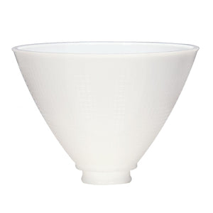 Satco 50-166 I.E.S. Shade 8 in. Diameter 2-1/4 in. Fitter 5-3/4 in. Height