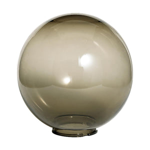 Satco 50-783 Smoke Acrylic Globe 16 in. Diameter 5-1/4 in. Fitter