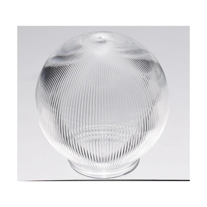 Satco 50-927 Clear Prismatic Ball 6 in. Diameter 3-1/4 in. Fitter