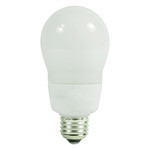 Satco S7292 15A19/E26/4100K/120V 15W A-Shape Screw-In 4100K Fluorescent