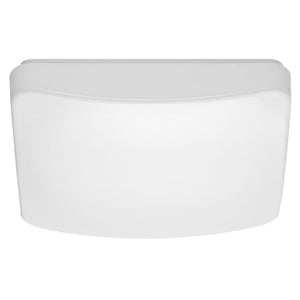Satco 62-1216 14 inch; Flush Mounted LED Fixture; CCT Selectable; Square; White Acrylic