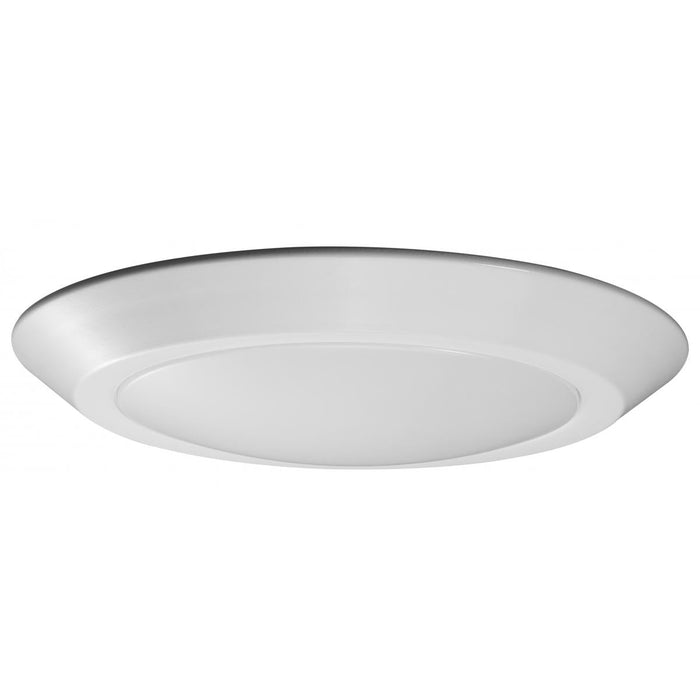 Satco 62-1265 10 in. LED Flush Mount Fixture Disk Light White Finish 3000K