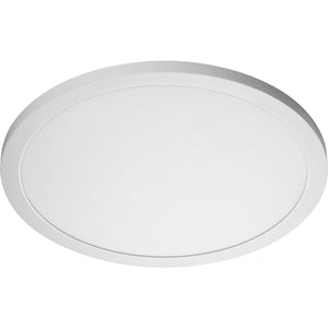 Satco 62-1292 30W 19 in. Flush Mount LED Fixture 4000K Round Shape White Finish 120/277V