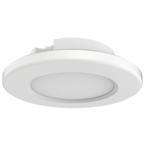 Satco 62-1581 4 inch; LED Surface Mount Fixture; CCT Selectable 3K/4K/5K; White