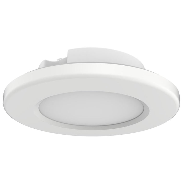 Satco 62-1581 4 inch; LED Surface Mount Fixture; CCT Selectable 3K/4K/5K; White