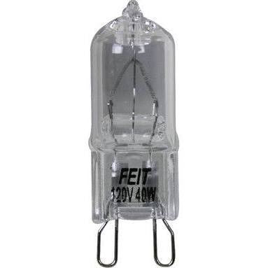 Feit BPQ40/G9 Clear Bi-Pin Halogen Bulb 40W G9