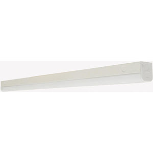 Satco 65-1123 LED 4 ft. Slim Strip Light 38W 5000K White Finish with Knockout