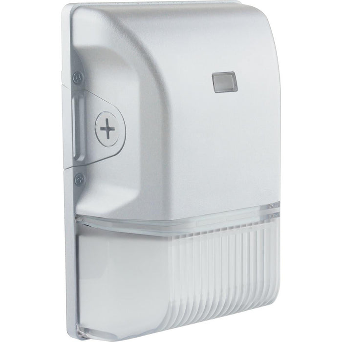 Satco 65-269 LED Small Wall Pack; 20W; 4000K; White Finish; 100-277V