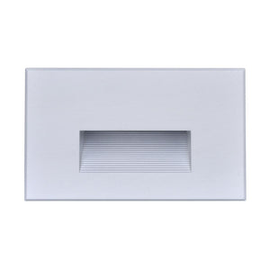 Satco 65-407 LED Horizontal Step Light; 5W; White Finish; 120V