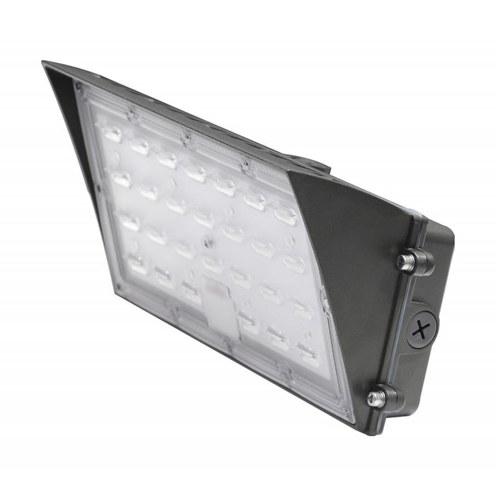 Satco 65-676 80 Watt Semi Cutoff LED Wall Pack CCT Selectable 9600-10K Lumens DLC Premium
