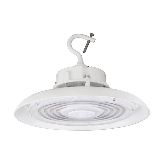 Satco 65-791 100W UFO LED High Bay  14000 Lumens 4000K 120-277 Volt 0-10V Dimmable White Finish